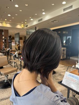ショート 大内 杏珈のヘアスタイル