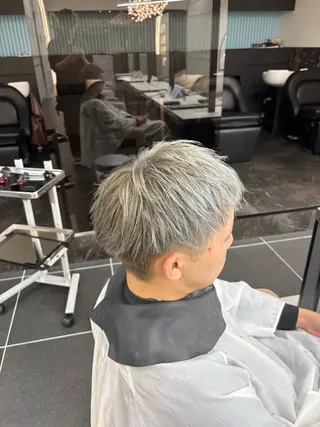 ショート メンズ しんさか れいとのヘアスタイル