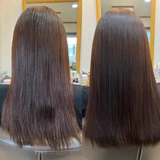 ロング 粥川 幸彦のヘアスタイル