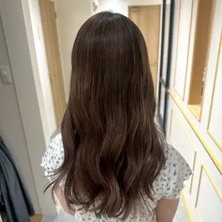 セミロング 髪質改善/艶髪 矢澤涼夏のヘアスタイル
