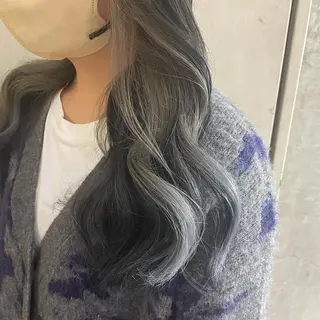 ミディアム カラー 吉村 夏椰のヘアスタイル