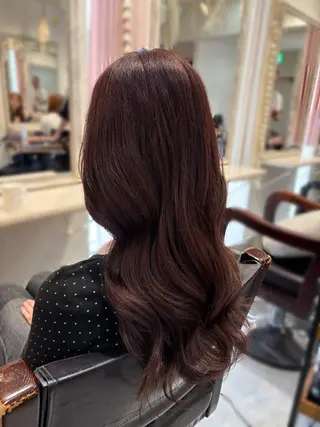 ロング カラー saya (サヤ)のヘアスタイル