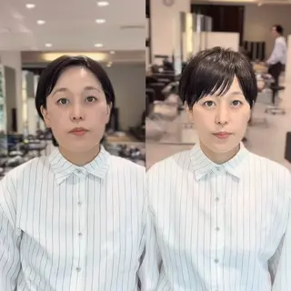 ショート ✨大人ショート特化 /カットモデル/銀座のヘアスタイル