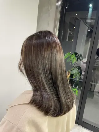 カラー hana🍑 ブリーチなしピンクのヘアスタイル