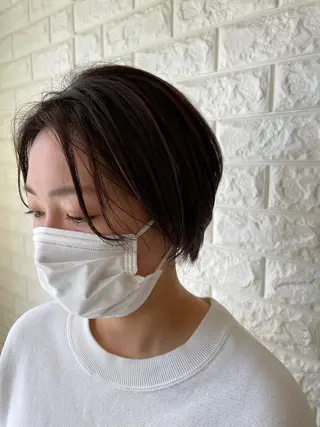 ショート カラー 英語ok sohee ソヒ 305号室のヘアスタイル