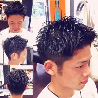 メンズ 前之園 ひかるのヘアスタイル
