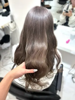 ロング カラー haruka /韓国レイヤーのヘアスタイル