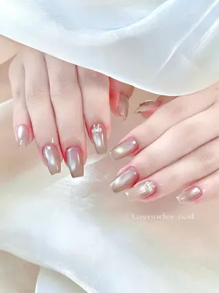 ネイル Lavender nail·中島公園のネイルデザイン