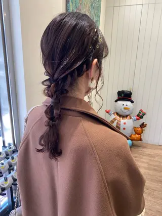 ヘアアレンジ ayaka #パーマ#アレンジのヘアスタイル