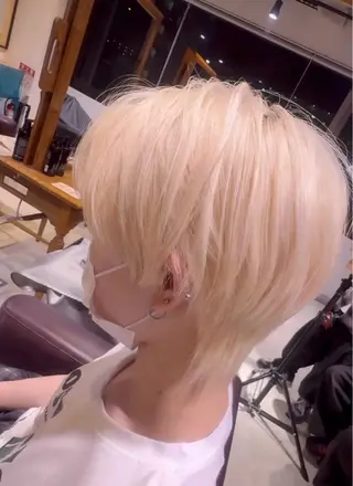 メンズ 池田 藍蓮のヘアスタイル