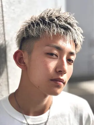 ショート カラー メンズ 新宿メンズ人気No1 仙頭 由範のヘアスタイル