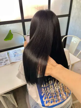 ミディアム カラー 髪質改善/美髪矯正 🪼土屋そーたのヘアスタイル