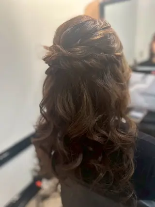 ヘアアレンジ ソウワ ヒナコのヘアスタイル