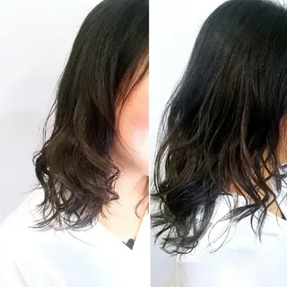 カラー 美谷添(ミヤゾエ) まどか大人ヘアサロンのヘアスタイル