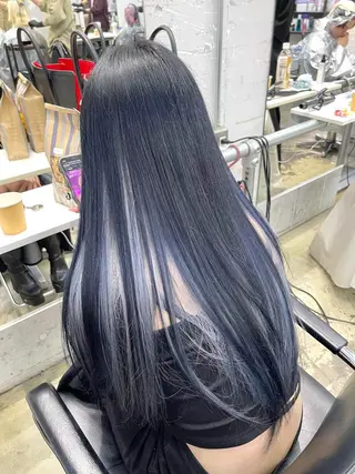 ロング カラー ヘアアレンジ ハッシュカット/ハイ トーン/HIROKIのヘアスタイル