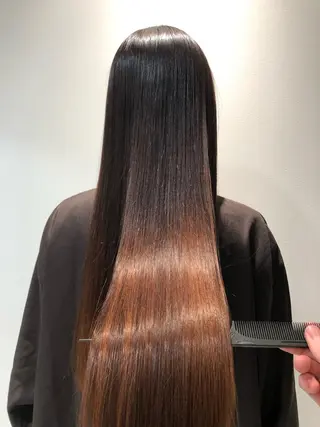 ロング 美髪矯正/髪質改善 toshinariのヘアスタイル