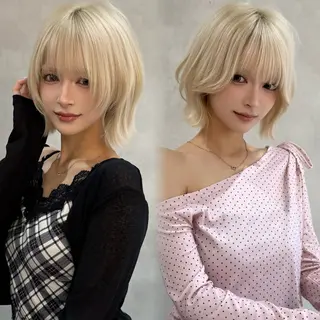 ショート レイヤー💫Wカラー 🍎森貝洋亮🍎のヘアスタイル