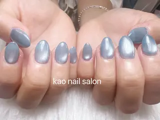 ネイル kao nail マグネット/長さだしのネイルデザイン