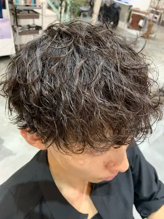 パーマ メンズ メンズ特化✨パーマ Atria横浜コンダのヘアスタイル