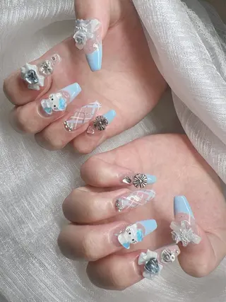 ネイル Lee Nails チップ長さだし専門店のネイルデザイン