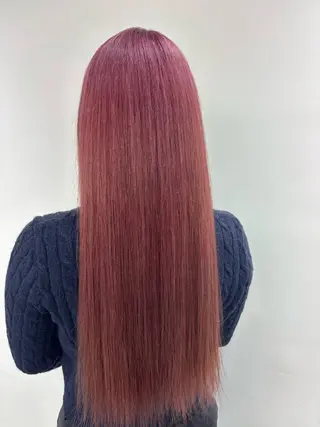 ロング カラー ねね🦖 /ブリーチカラーのヘアスタイル