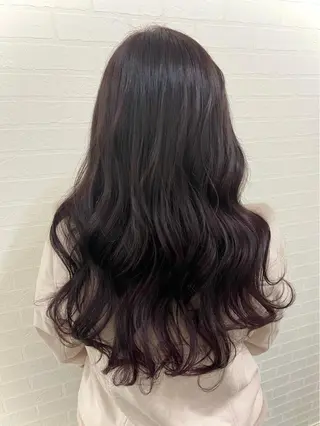 ロング ヘアセット☆ 髪質改善カラー☆まいのヘアスタイル