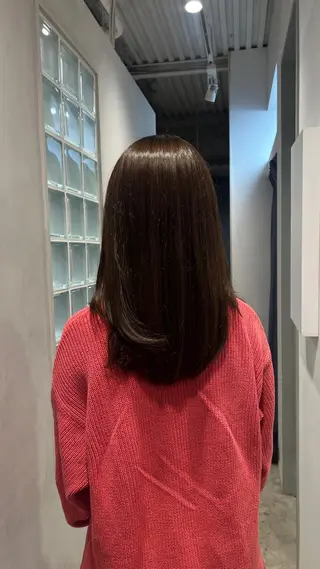 セミロング カラー ☆ HARUKA ☆のヘアスタイル
