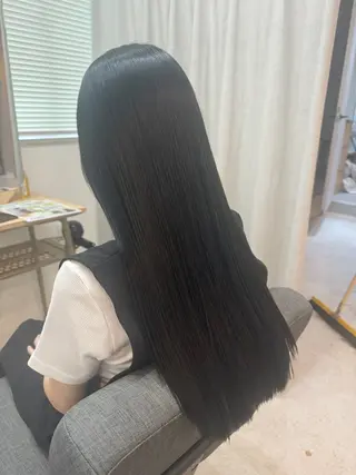 セミロング 艶髪カラー😊 西久保光✂️のヘアスタイル