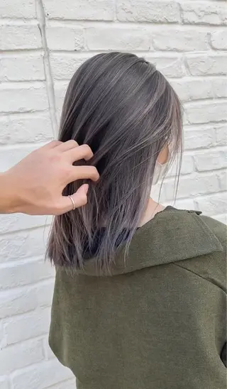 ロング カラー 海外デザイン🇺🇸 石渡諒太のヘアスタイル