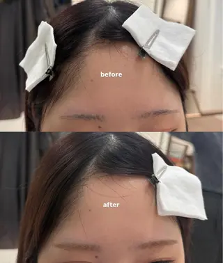アイブロウ 暖色カラー 韓国系 ¦はるかの眉毛・アイブロウイメージ