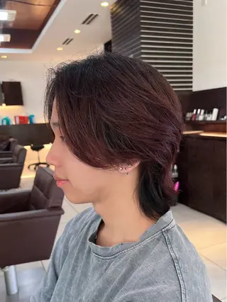 カラー メンズ 草薙メンズ縮毛矯正 💫緒方美柚のヘアスタイル
