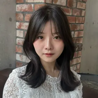 ミディアム 似合わせカット🍀 TAKAHASHIのヘアスタイル