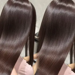 ロング 寒色カラー/推し活 へア/髪質改善🫧のヘアスタイル