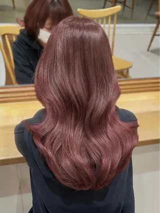ロング カラー 🎀仙台/レイヤー /暖色/ありさ🎀のヘアスタイル