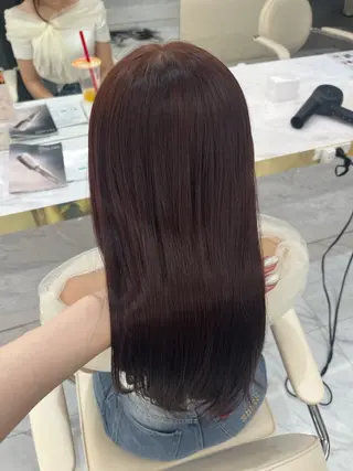 カラー 韓国ヘア🇰🇷🤍 Ruri루리🫧のヘアスタイル