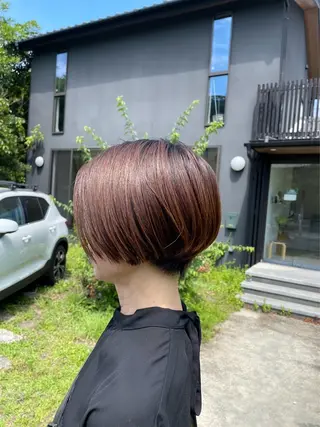 ショート パーマ ‪・カット/ SARAのヘアスタイル