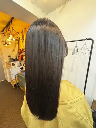 ロング カラー 水素トリートメント/ 髪質改善/ナカノメのヘアスタイル