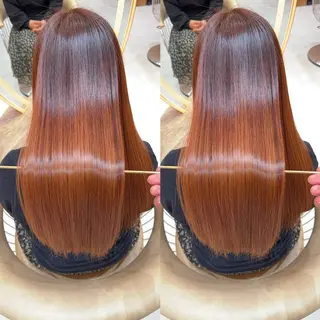 ロング 縮毛矯正✨🫧 レイヤー川村利幸のヘアスタイル