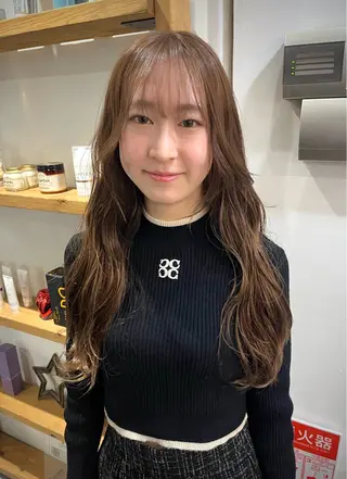 ロング カラー 🎀Yamasaki Yui🎀のヘアスタイル