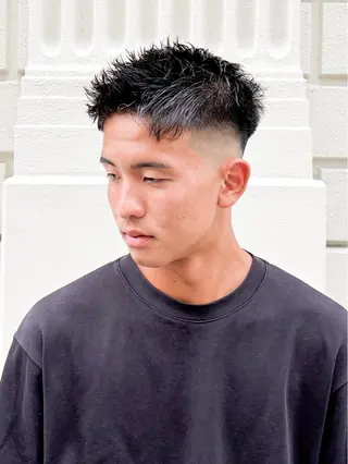 ショート メンズ 三宮メンズカット ヨシイッキのヘアスタイル