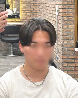 ショート ヘアアレンジ メンズ Ryo横浜韓国ヘア/ 曲がる縮毛矯正特化のヘアスタイル