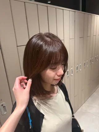 ミディアム 𝐘𝐮𝐢 ⠀⠀のヘアスタイル