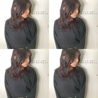 ロング カラー あさだ しゅうたろうのヘアスタイル
