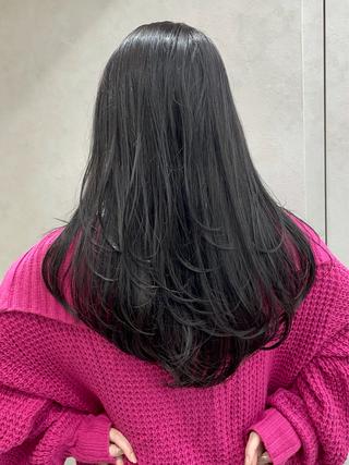 ロング カラー 🌈Hiroki🌈 韓国ヘア🇰🇷のヘアスタイル