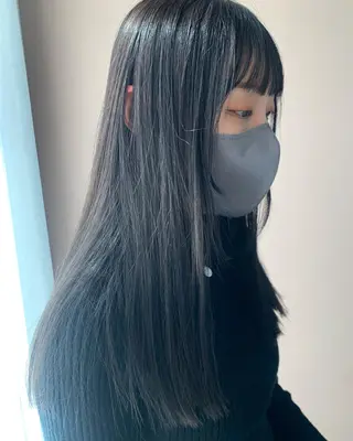 ロング カラー hubhair レイヤー/透明感のヘアスタイル