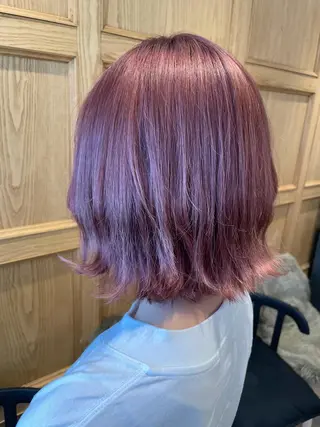 ショート 🫧透明感カラー🫧 美髪矯正🫧チサトのヘアスタイル