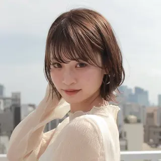 ショート 小顔カット/パーマ ୨୧ RISAKOのヘアスタイル