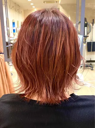 ショート カラー ヘアアレンジ unpeuhair/ 宮岡　光希のその他イメージ