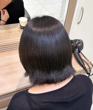 ショート カラー 韓国風／暖色カラー 🇰🇷🍓／ふたばのヘアスタイル