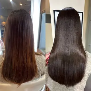 ロング 髪質改善サロン 南船場　みおのヘアスタイル
